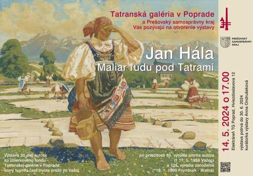 Plagát Jan Hála - Maliar ľudu pod Tatrami