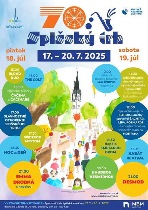 Plagát 70. Spišský trh