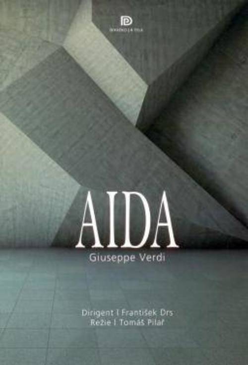 Plagát AIDA, Divadlo JKT Plzeň