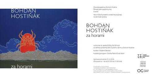 Plagát Bohdan Hostiňák / za horami