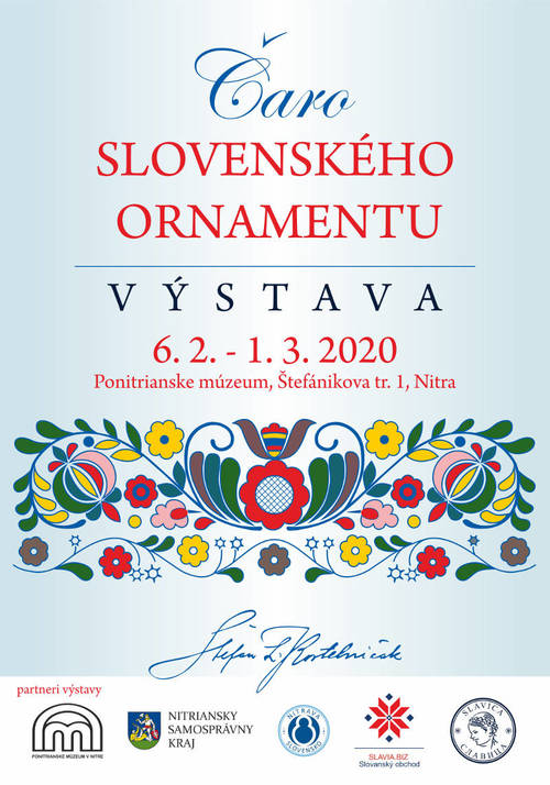 Plagát Čaro slovenského ornamentu
