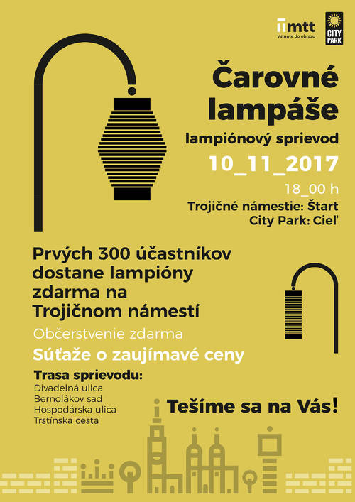 Plagát Čarovné lampáše - lampiónový sprievod