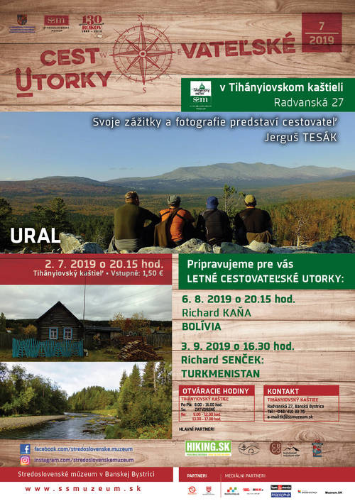 Plagát Cestovateľský utorok: Ural