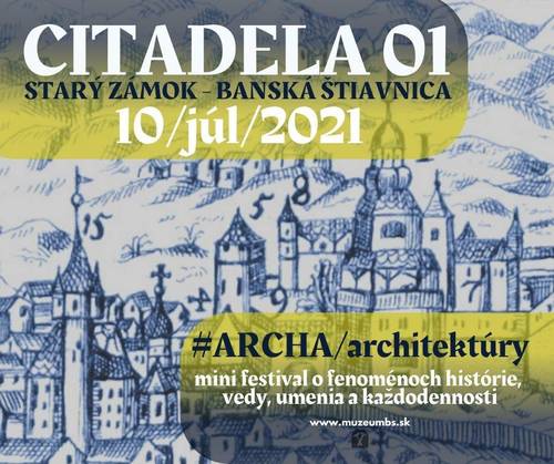 Plagát CITADELA 01 — #ARCHA/architektúry