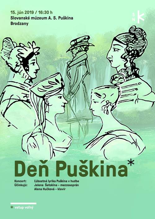 Plagát Deň Puškina
