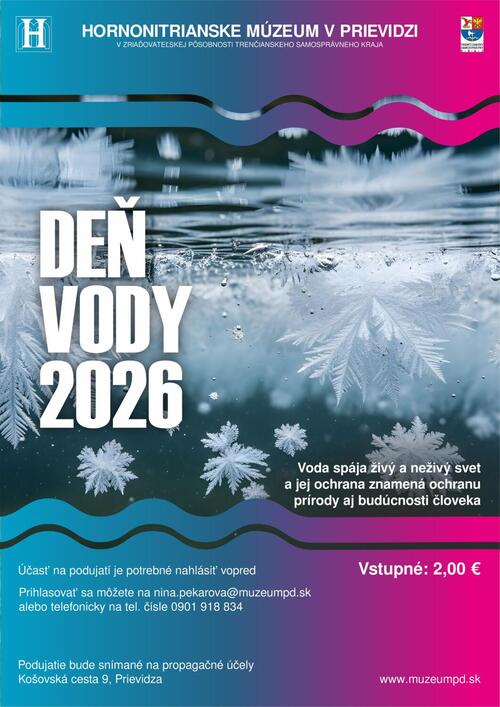 Plagát Deň vody 2026