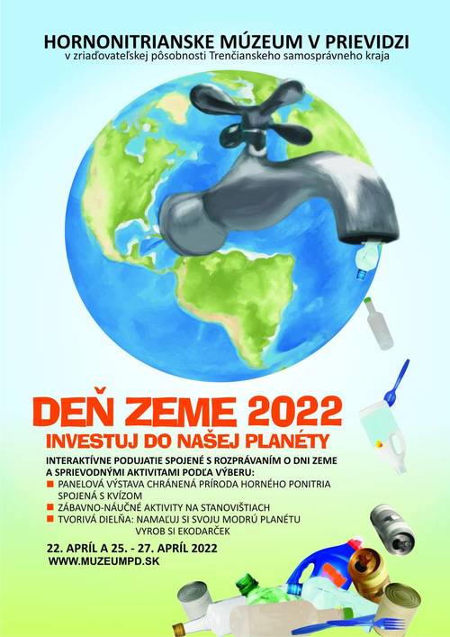 Plagát Deň Zeme 2022: Investuj do našej planéty