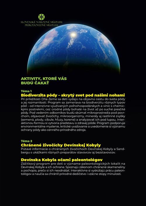 Plagát Deň Zeme 2026 s prírodovedcami