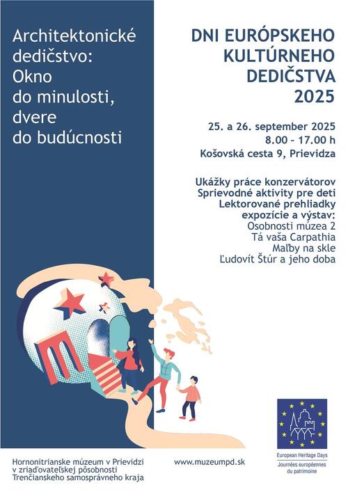Plagát Dni európskeho kultúrneho dedičstva 2025