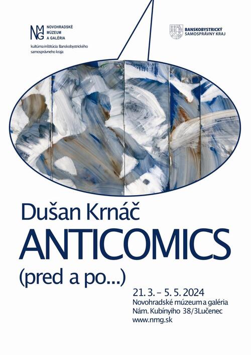 Plagát Dušan Krnáč – Anticomics (pred a po...)