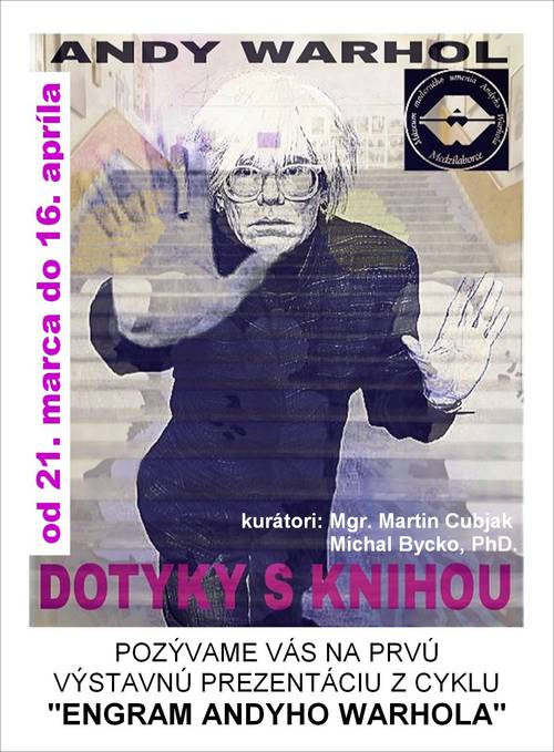 Plagát "Engram Andyho Warhola" - Dotyky s knihou