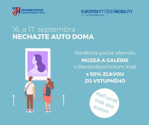 Plagát Európsky týždeň mobility 2023