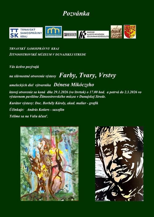 Plagát Farby, Tvary, Vrstvy