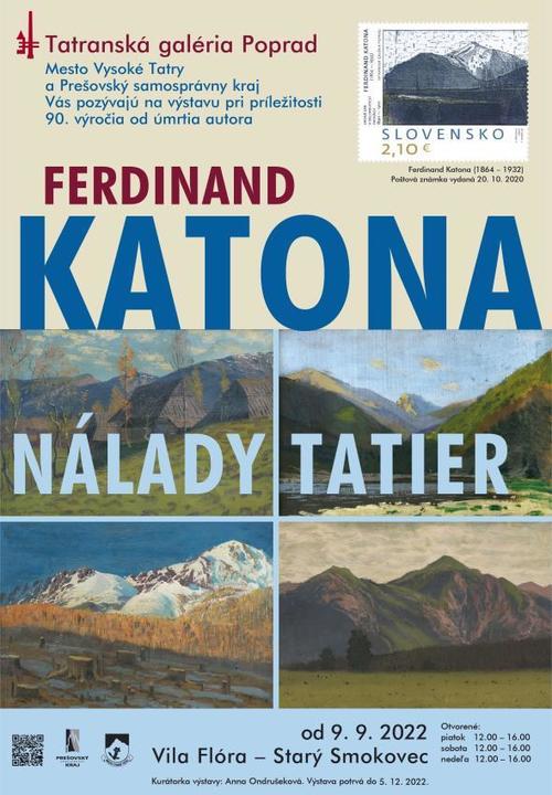 Plagát Ferdinand Katona – Nálady Tatier