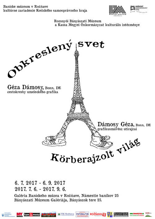Plagát Géza Dámosy - Obkreslený svet
