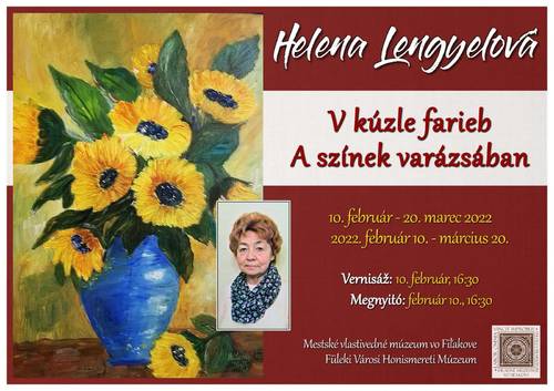 Plagát Helena Lengyelová: V kúzle farieb