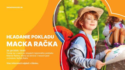 Plagát Hľadanie pokladu Macka Račka