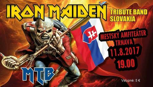 Plagát Iron Maiden Tribute Band Slovakia