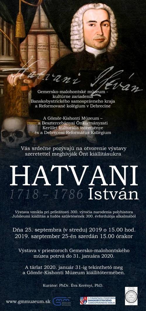 Plagát István Hatvani (1718 – 1786)