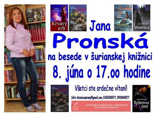 Plagát Jana Pronská