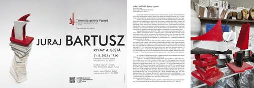 Plagát Juraj Bartusz – Rytmy a gestá