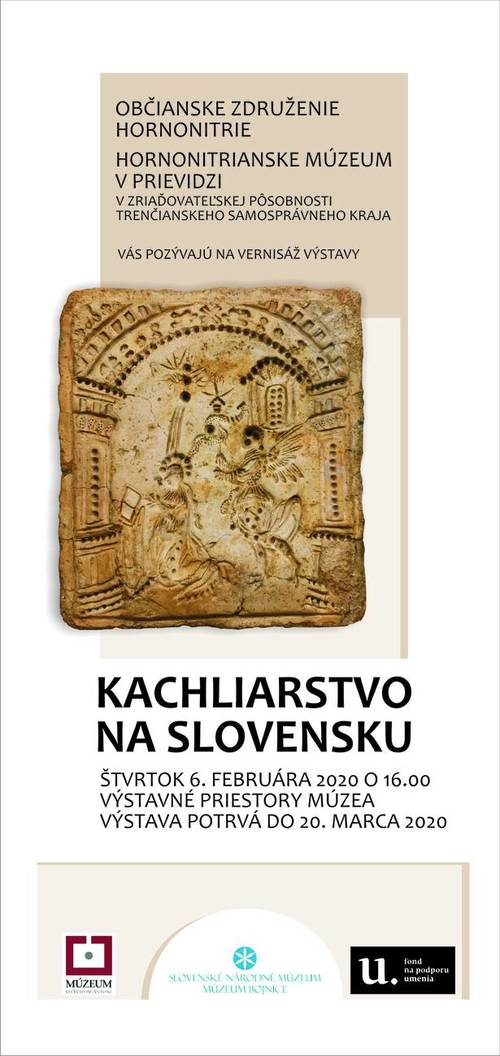Plagát Kachliarstvo na Slovensku