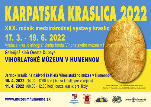 Plagát Karpatská kraslica 2022
