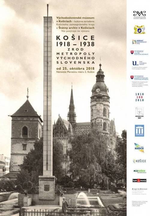 Plagát Košice 1918-1938. Zrod metropoly východného Slovenska