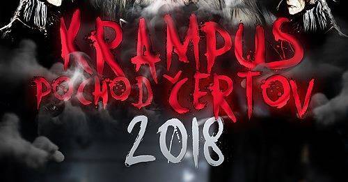 Plagát Krampus 2018 - Pochod čertov Piešťany
