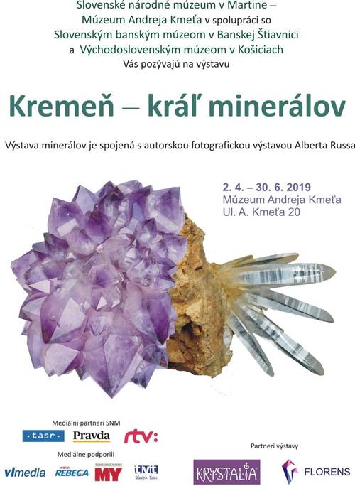 Plagát Kremeň - kráľ minerálov