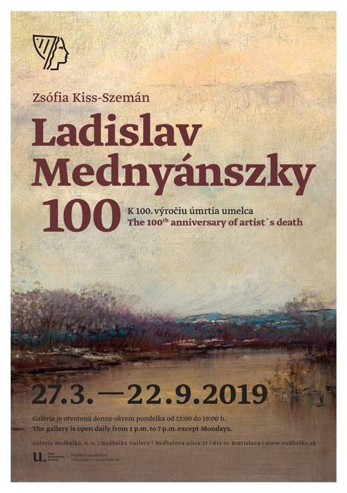 Plagát Ladislav Mednyánszky 100