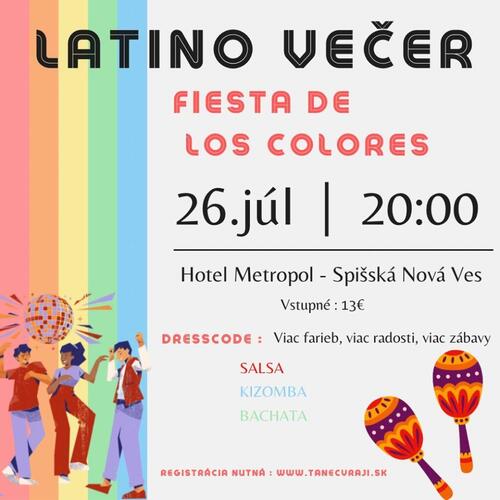 Plagát Latino večer / Fiesta de los colores