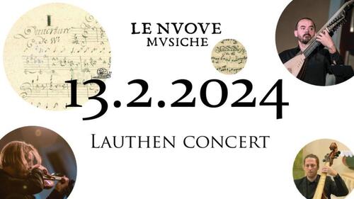 Plagát Le Nuove Musiche: Lauthenconcert