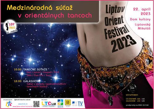 Plagát Liptov Orient Festival