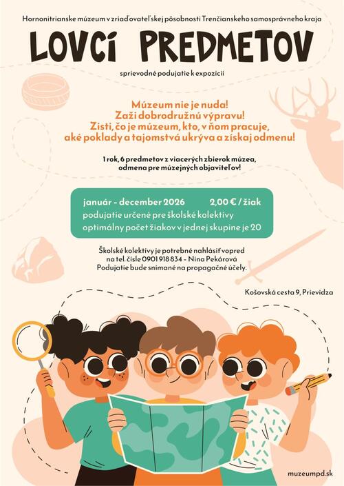 Plagát Lovci predmetov