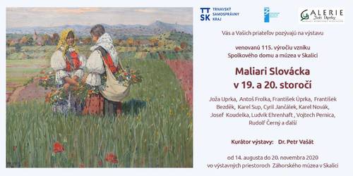 Plagát Maliari Slovácka v 19. a 20. storočí