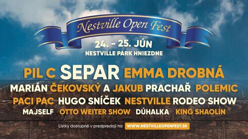 Plagát Nestville Open Fest 2023