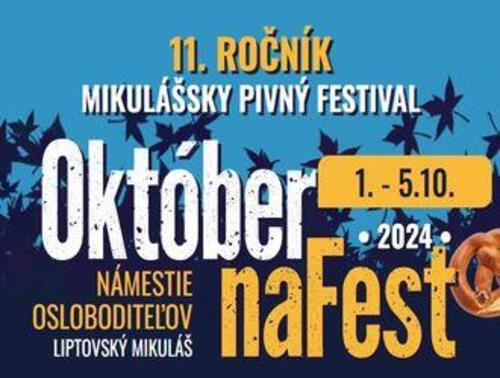 Plagát Október naFest 2024