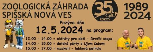 Plagát Oslava 35. výročia založenia ZOO