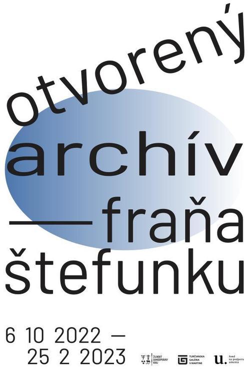 Plagát Otvorený archív Fraňa Štefunku