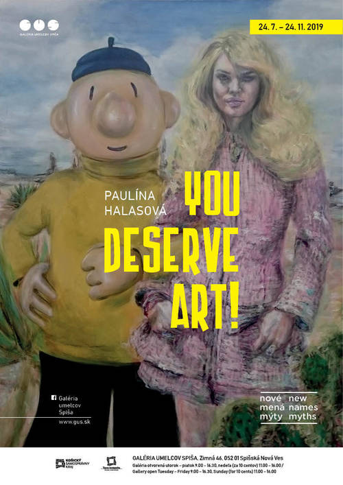 Plagát Paulína Halasová: You Deserve Art!