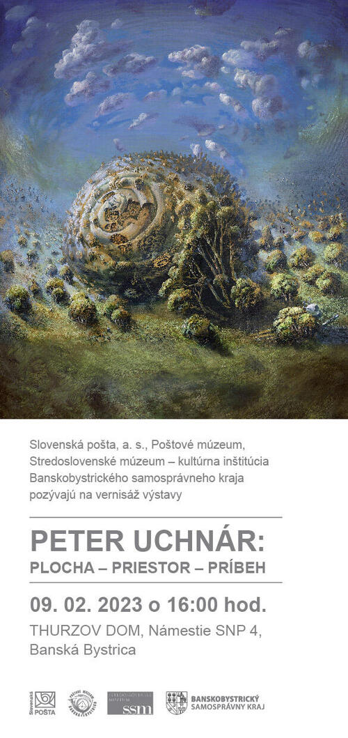Plagát Peter Uchnár: Plocha – Priestor – Príbeh