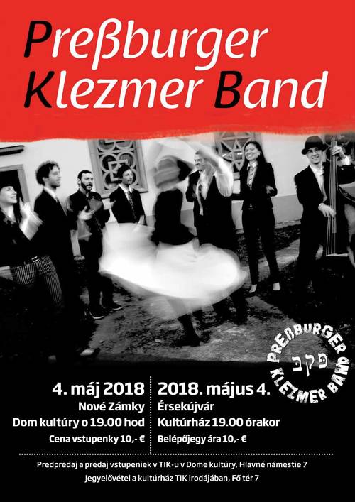 Plagát Pressburger Klezmer Band