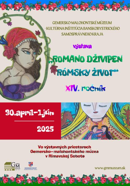 Plagát Romano dživipen – Rómsky život“ - XIV. ročník