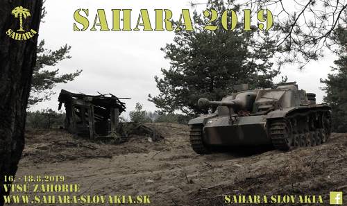 Plagát Sahara Slovakia 2019