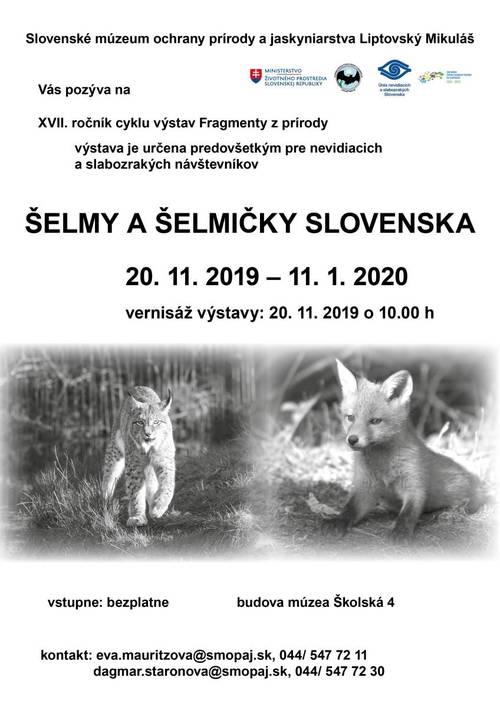 Plagát Šelmy a šelmičky Slovenska