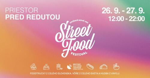 Plagát Street food festival