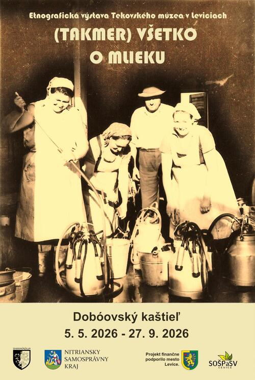 Plagát (Takmer) všetko o mlieku.