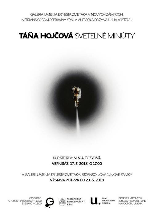 Plagát Táňa Hojčová: Svetelné minúty