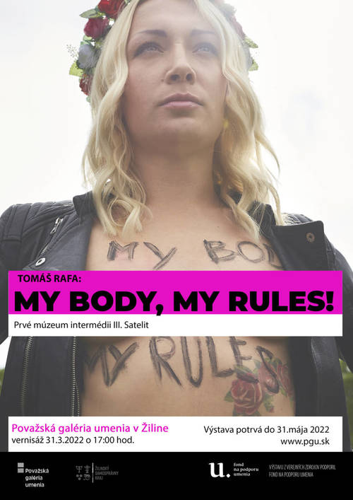 Plagát Tomáš Rafa: My Body, My rules!